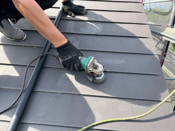 ケレン処理(研磨)