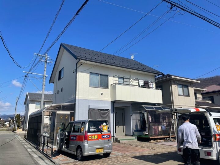 千曲市Ｎ様　外壁・屋根塗装工事