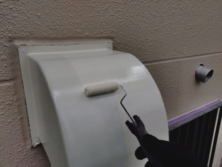 換気フード塗装