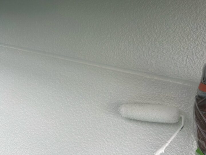 外壁上塗り(2回目)