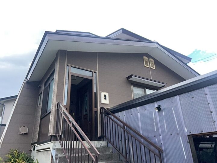 飯山市K様　屋根塗装工事