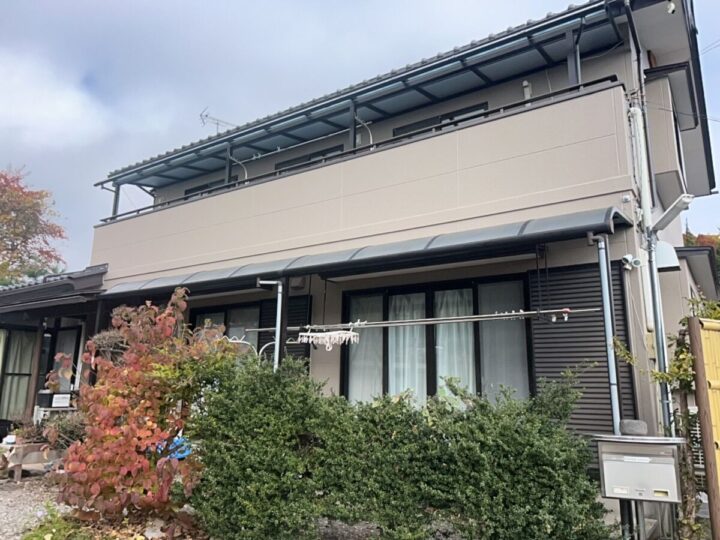 上田市K様　外壁塗装工事