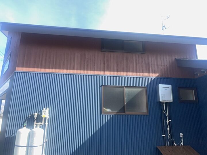 上水内郡K様　外壁塗装工事