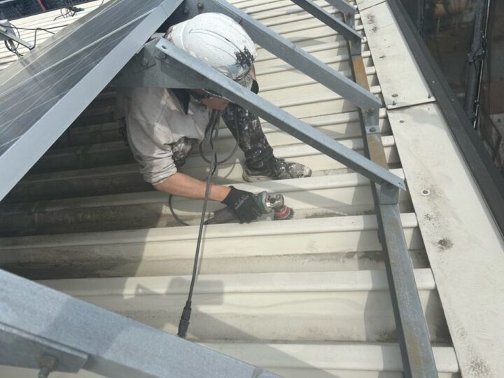 ケレン処理(研磨)