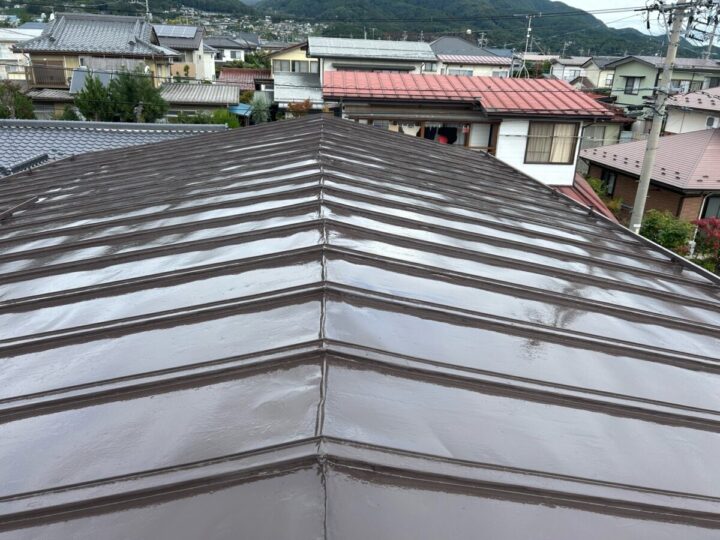 長野市T様 屋根塗装工事