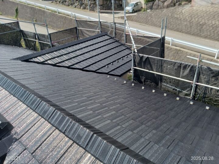 佐久穂町W様　屋根塗装工事