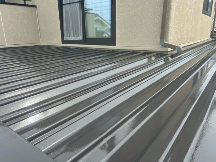 東御市K様　屋根塗装工事