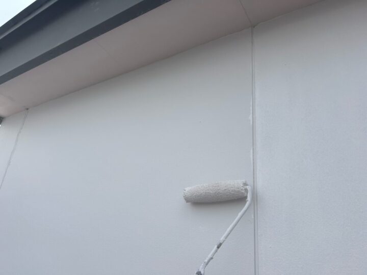 外壁上塗り