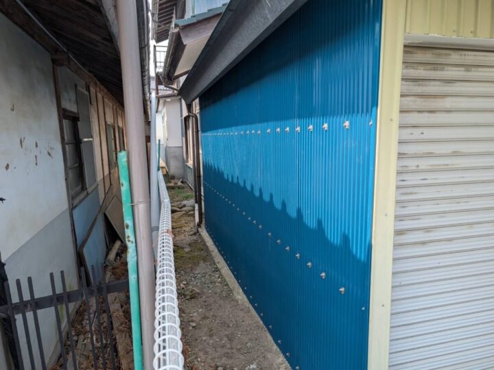 佐久市Ｙ様　外壁補修・波板交換工事