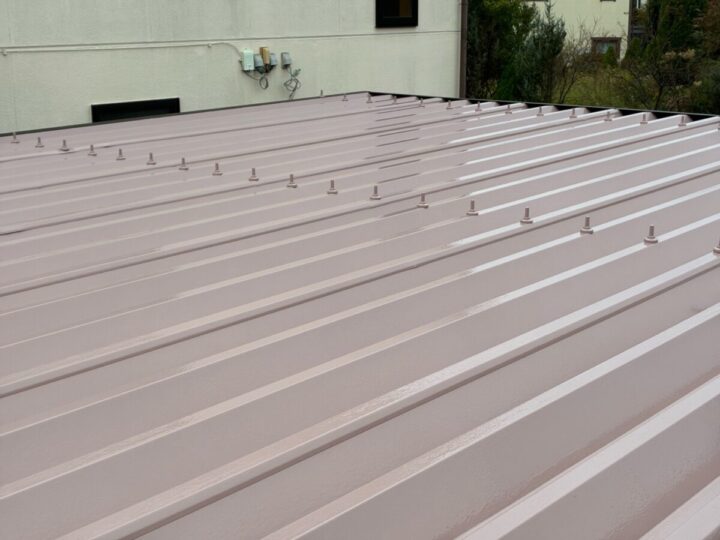 東御市I様　車庫屋根塗装工事