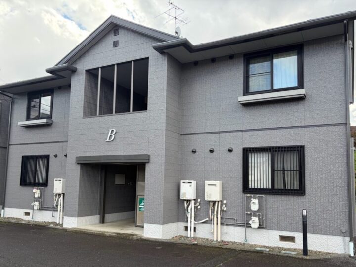 上田市アパート　屋根・外壁塗装工事