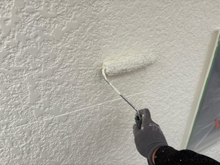 外壁上塗り(2回目)