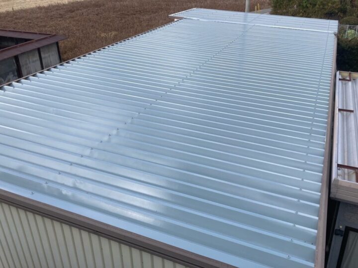 長和町K様　屋根塗装工事