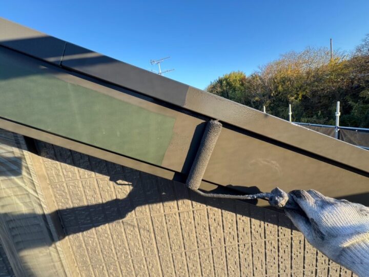 付帯部塗装(破風)