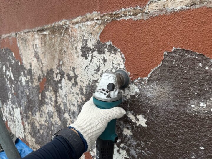 死膜除去(研磨)