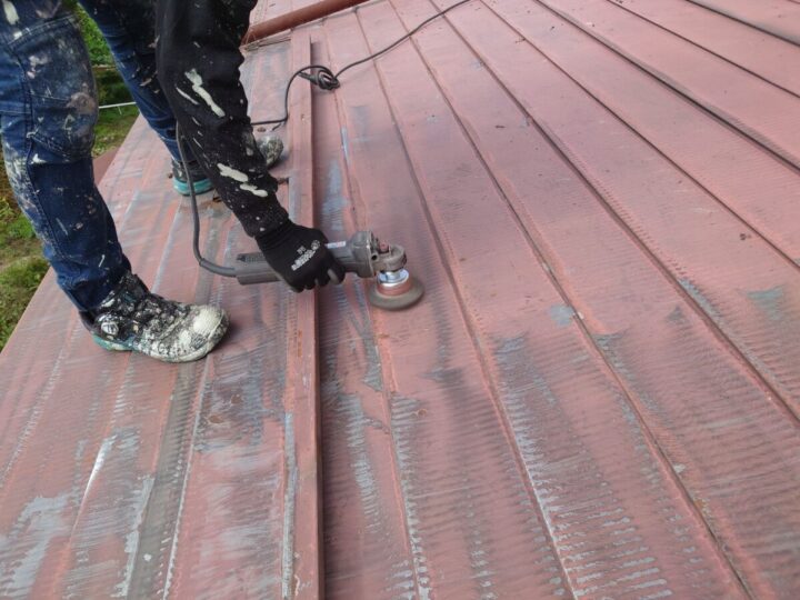 ケレン処理(研磨)