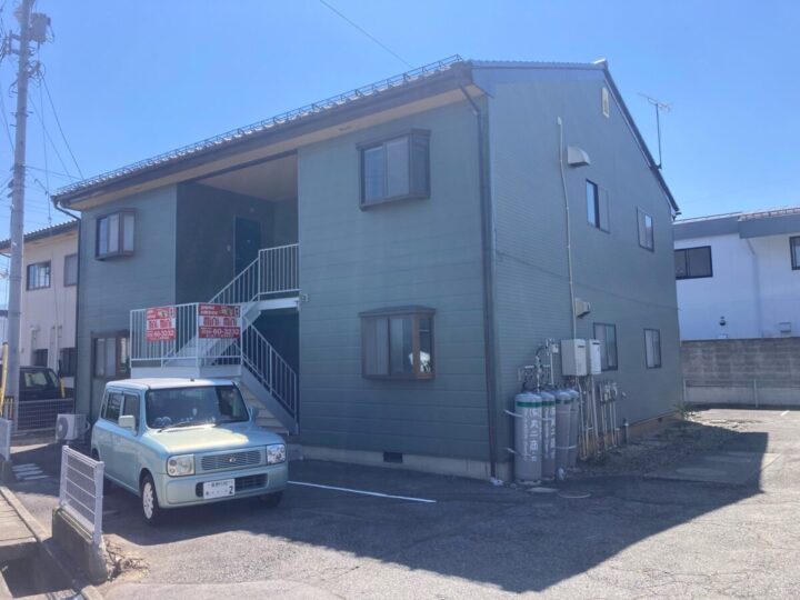 長野市アパート　外壁塗装工事