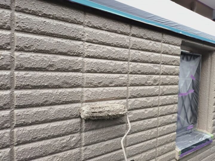 外壁上塗り(2回目)