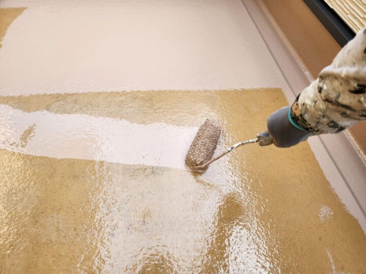 バルコニー床塗装