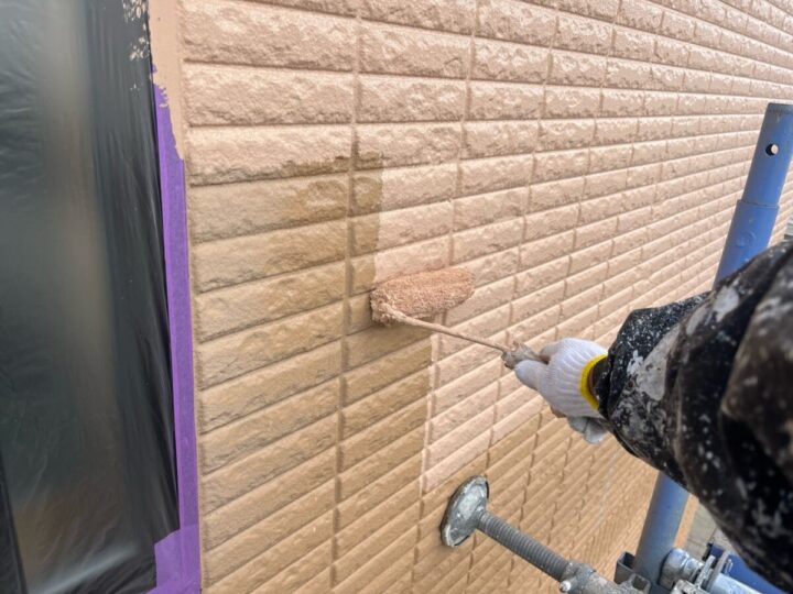 外壁下塗り
