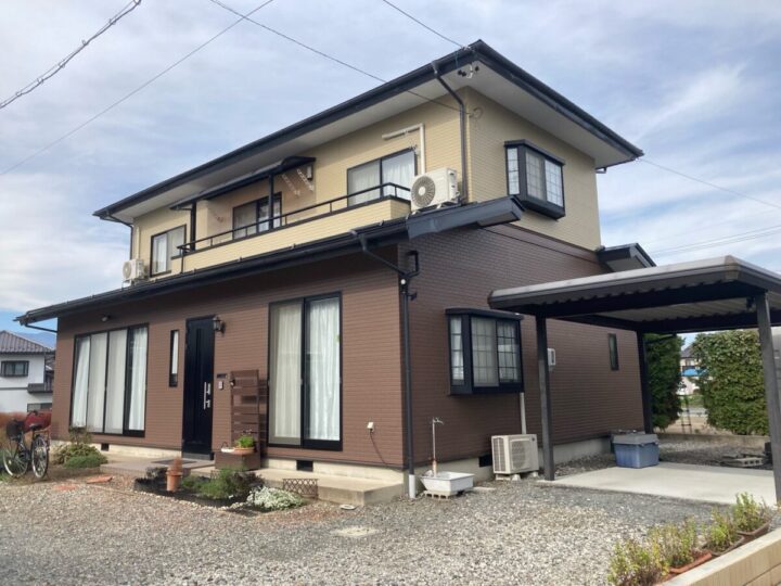 須坂市Y様　外壁・屋根塗装工事
