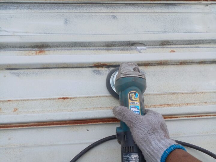 ケレン処理(研磨)