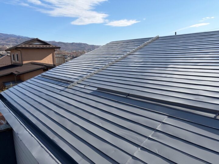 上田市M様　屋根塗装工事