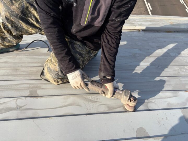 ケレン処理(研磨)