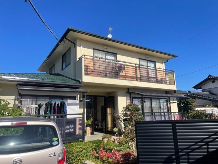 千曲市S様　屋根外壁塗装工事
