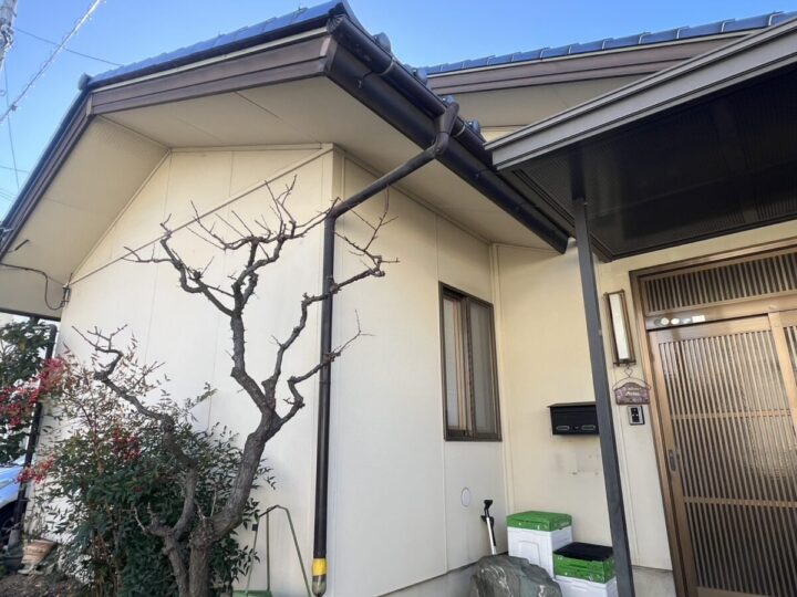 長野市A様　雨樋交換・雪止め設置工事