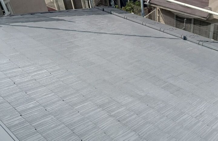 上田市A様　屋根塗装工事