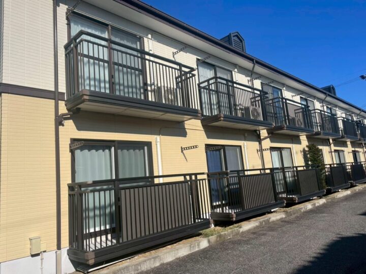 長野市Y様　アパート屋根・外壁塗装工事