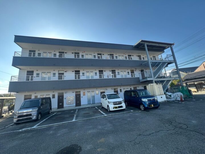 安曇野市アパート　屋根・外壁塗装工事