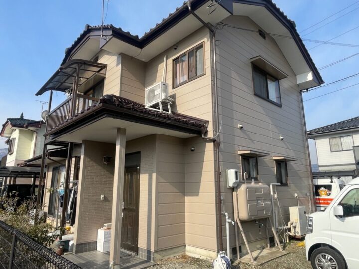 千曲市Ｎ様　屋根・外壁塗装工事