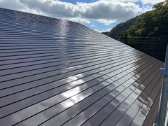 白馬村テナント　屋根塗装工事