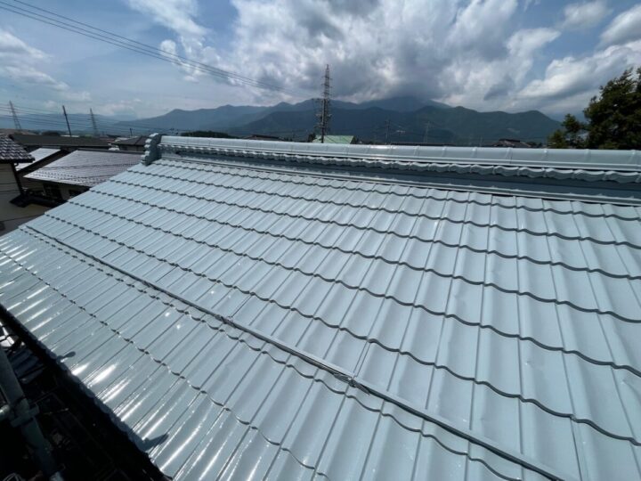 安曇野市Ｔ様　屋根塗装工事