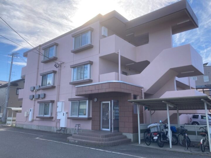 松本市アパート　外壁塗装工事