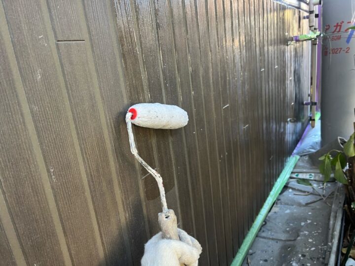 外壁下塗り
