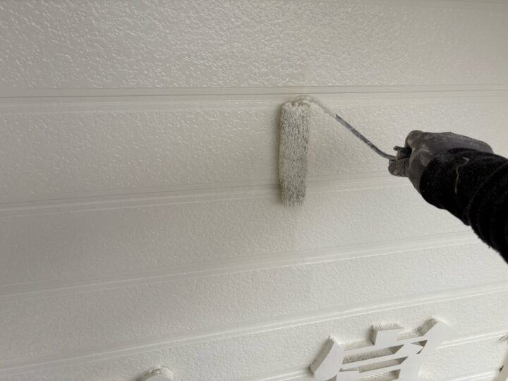 外壁上塗り(2回目)