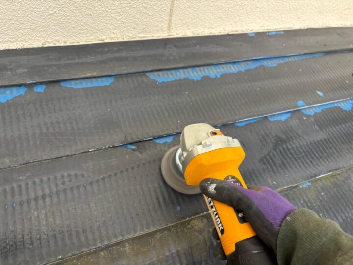 ケレン処理(研磨)