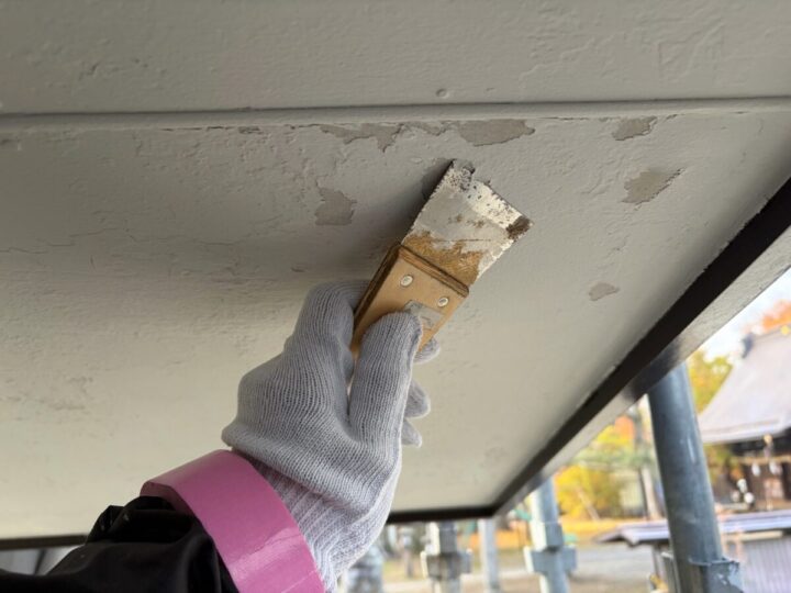 ケレン処理(研磨)