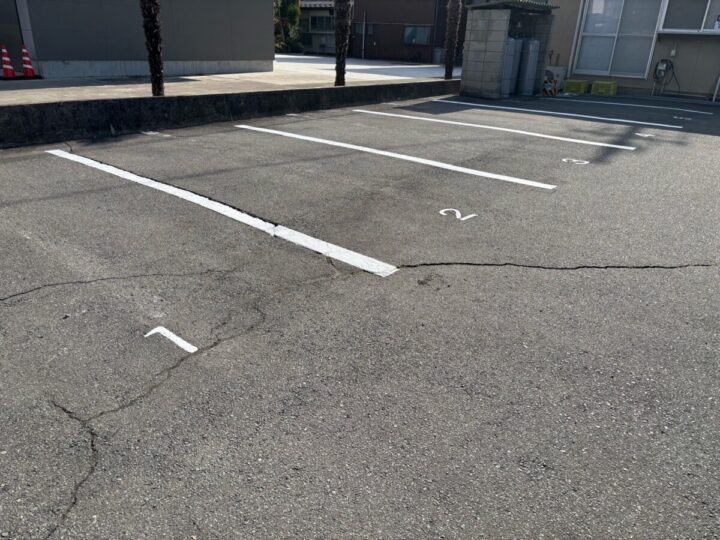 長野市K様　白線塗装工事