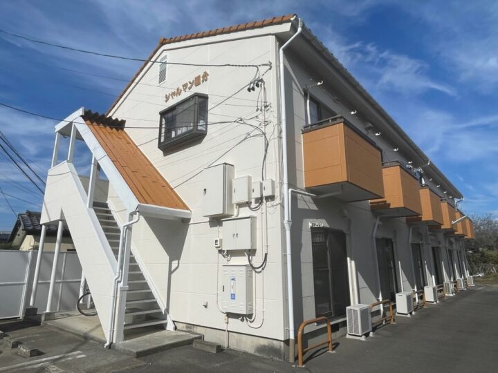 上田市アパート　屋根・外壁塗装工事