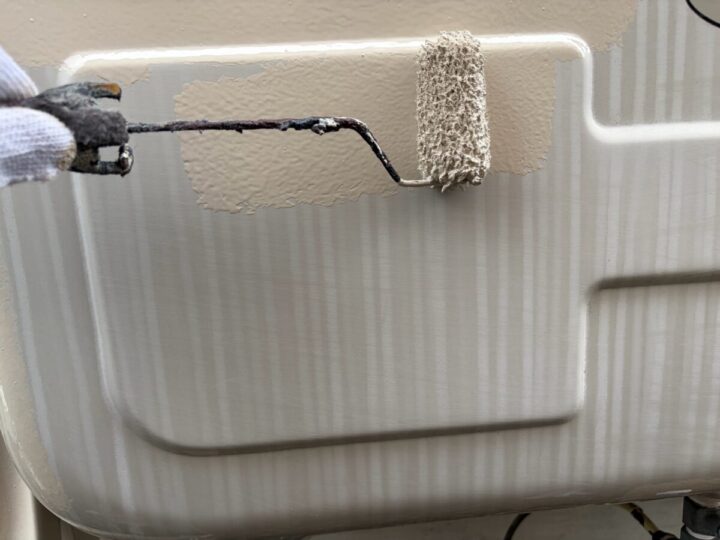 オイルタンク塗装