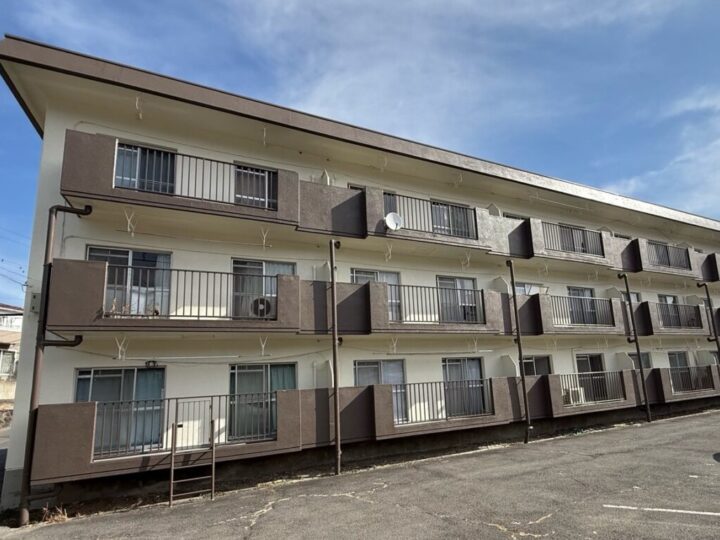 上田市アパート　屋根・外壁塗装工事