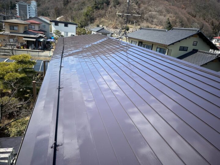 長野市Ｈ様　屋根塗装工事