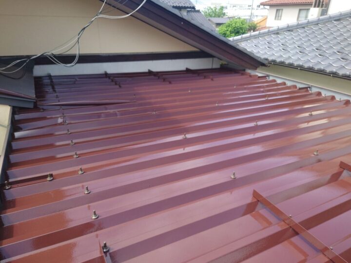 小諸市H様　屋根塗装工事