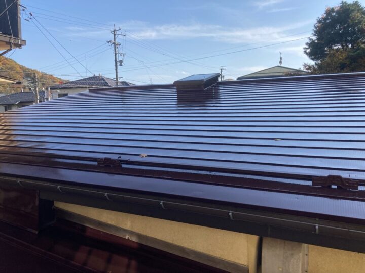 小海町H様　屋根塗装工事