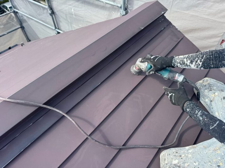 ケレン処理(研磨)