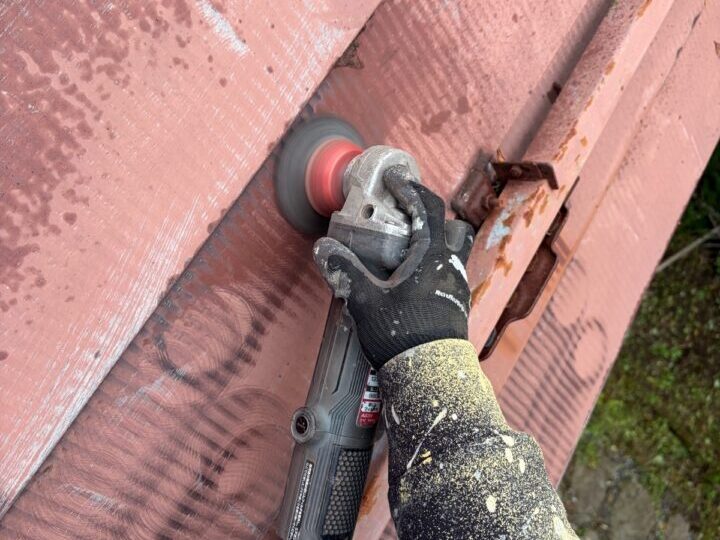 ケレン処理(研磨)